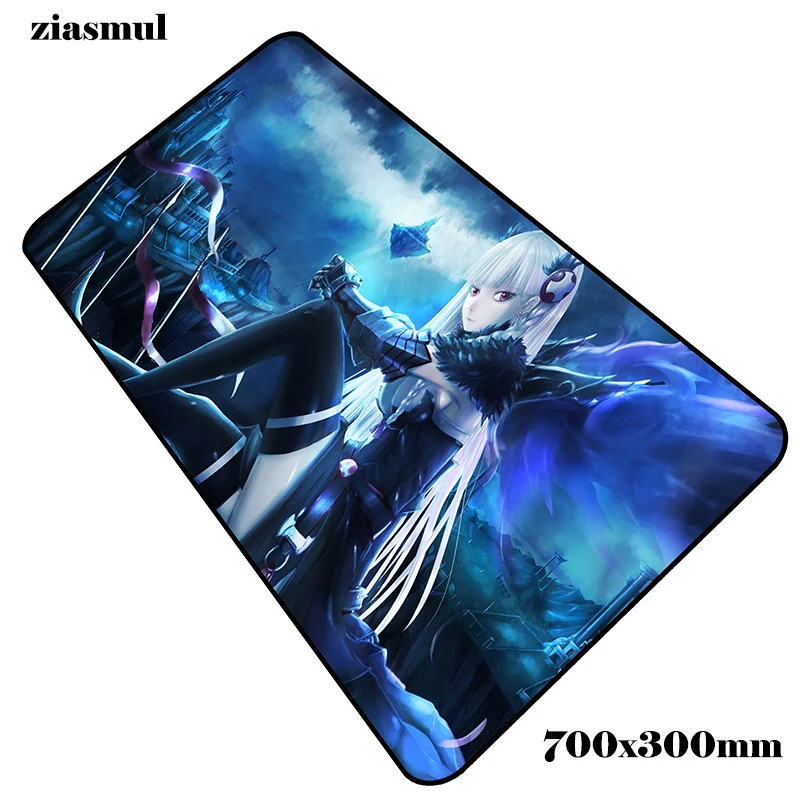 size 700x300x2mm Сексуальный коврик для мыши 700x300x2 мм, коврики для компьютерной мыши в стиле аниме, игровые аксессуары, японский коврик для мыши, клавиатура, игры, pc gamer, подарок для девочки - Цвет: size 700x300x2mm