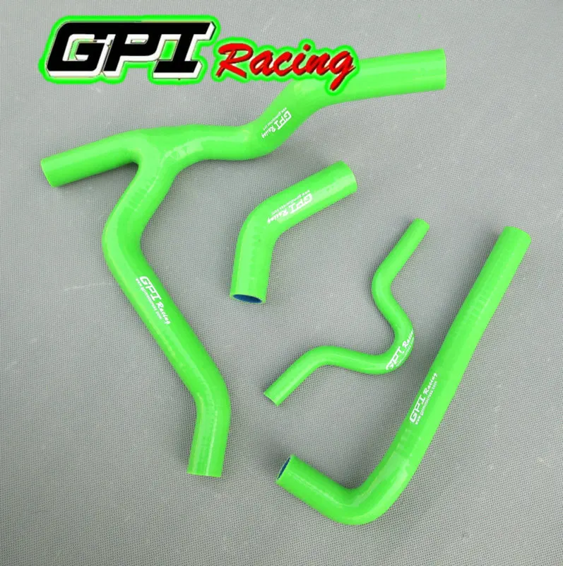 Высокопроизводительный силиконовый Y образный Шланг радиатора для Kawasaki KXF250 KX250F