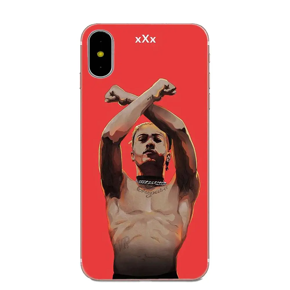 ТПУ Роскошный чехол для Galaxy Alpha Core Note 2 3 4 S2 A10 A20 A20E A30 A40 A50 A60 A70 M10 M20 M30 Rap Mcing Xxxtentacion Music