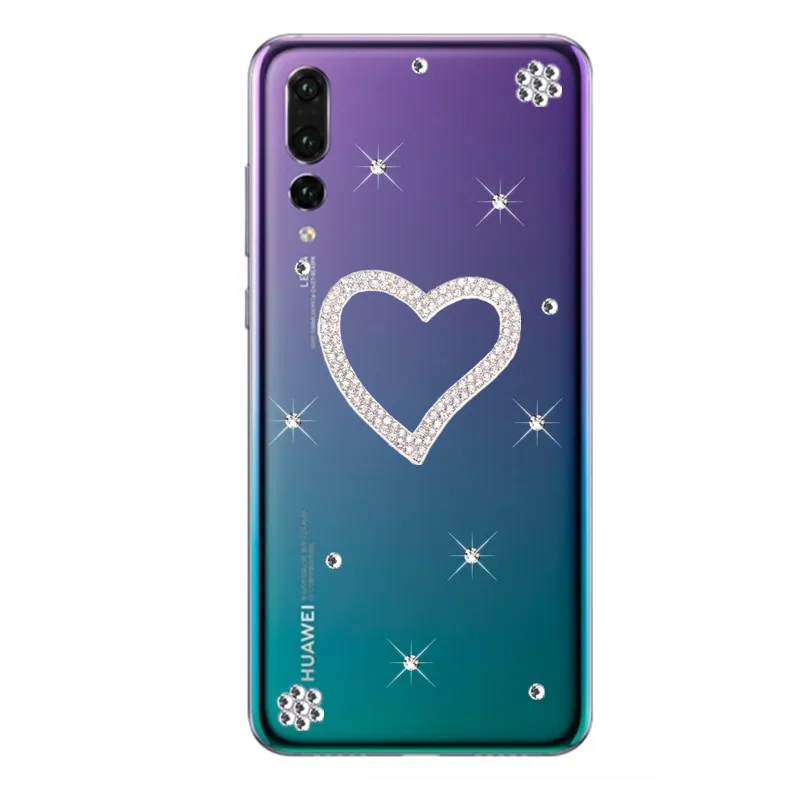 P20 P30 Pro Crystal Diamond Case for Huawei P Smart 2019 Honor 20 10 20i 10i 9X 8X 8A 8C 8S V20 V10 Mate lite Nova 6 5T 5 |