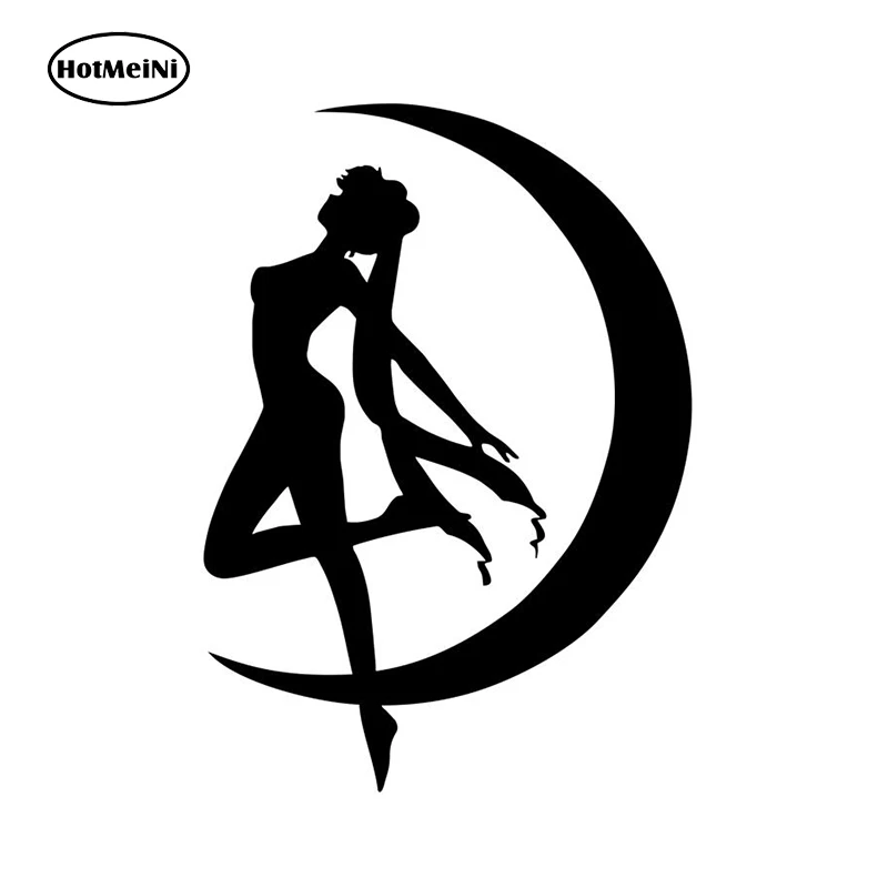 Hotmeini 11*15 см мультфильм рисунок автомобиля стикер salior Moon окна творческий наклеек