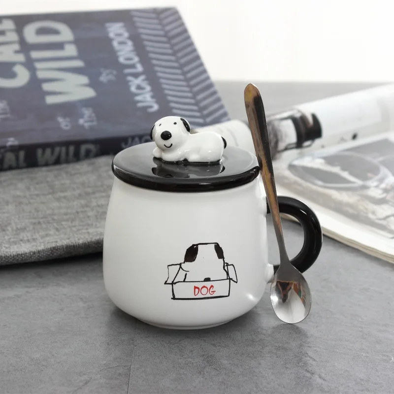 Креативные кружки с героями мультфильмов милая большая чашка &quotсобака&quot