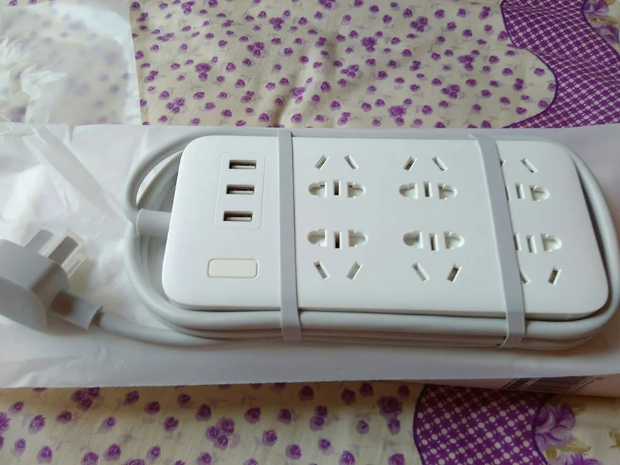 Xiaomi Smart power Strip 2.1A Быстрая зарядка 3 USB удлинительная розетка 6 Стандартный гнездовой адаптер США Великобритания ЕС AU