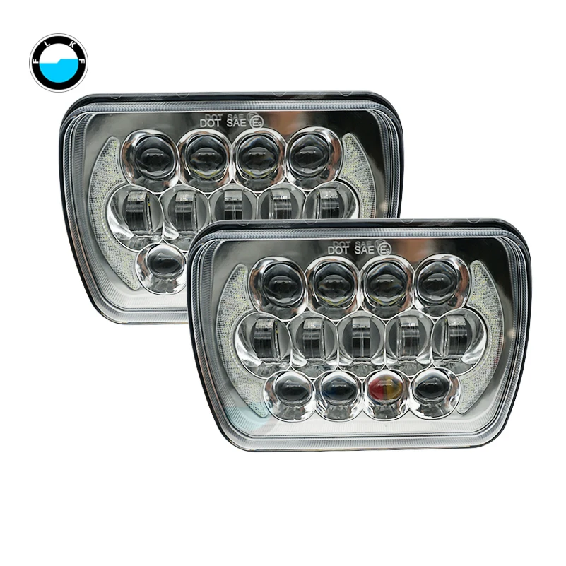 5x7 дюймов фары для грузовика Led 6x7 &quotдюймов прямоугольные герметичные