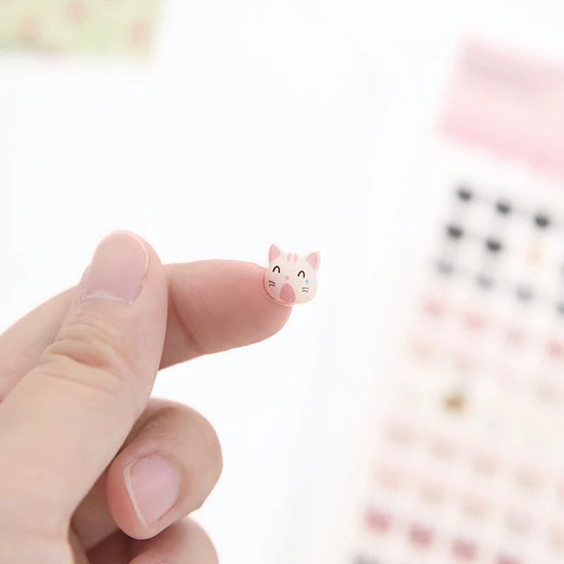 252 шт./лот самоклеящиеся Стикеры из эпоксидной смолы для скрапбукинга поделок