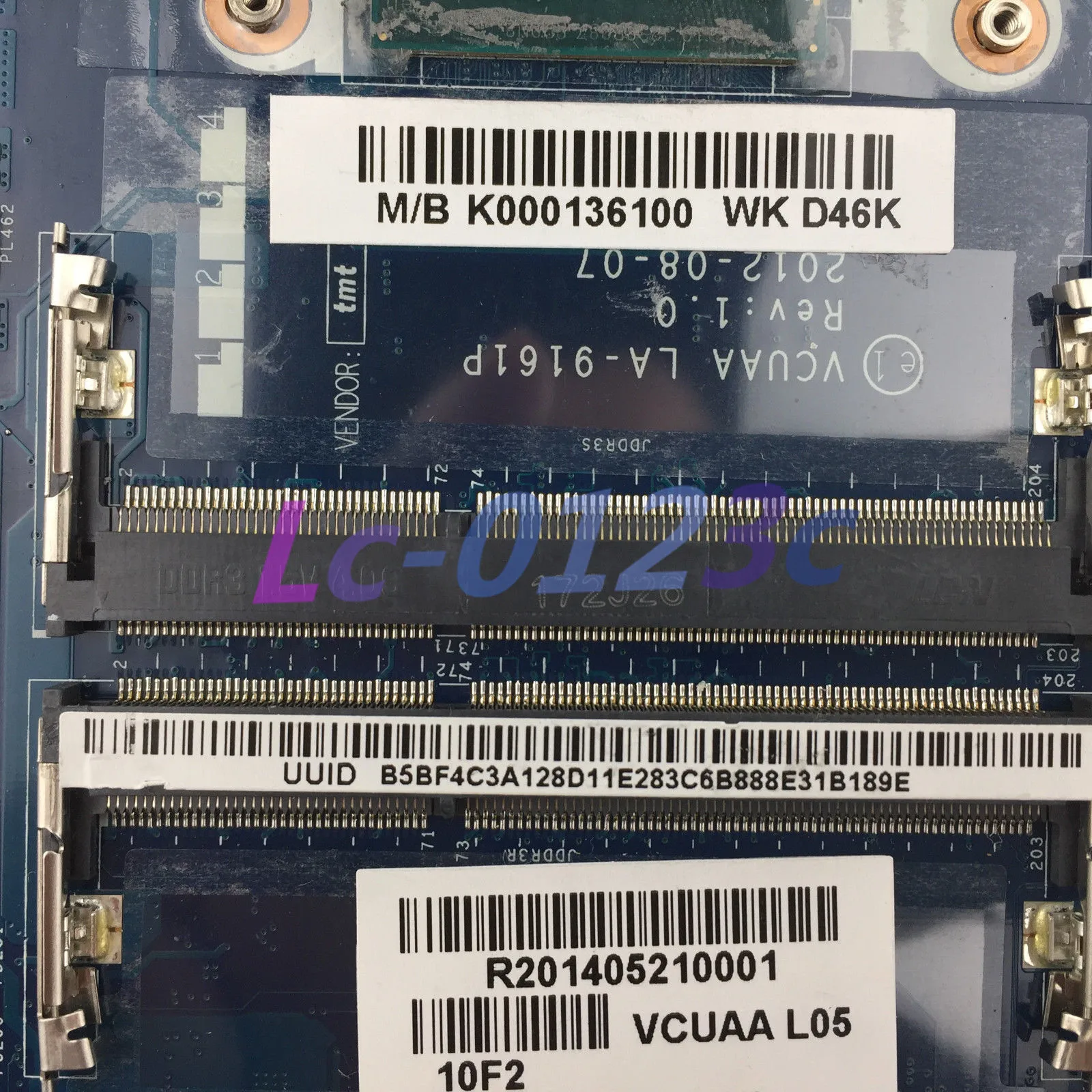FULCOL для Toshiba Satellite u940 U945 U945-S4390 Материнская плата ноутбука w/I5-3317U процессор LA-9161P K000136100 DDR3L