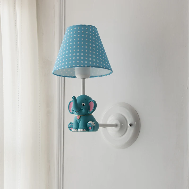 Настенные светильники в виде слона с длинным носом белая L образная рукоятка