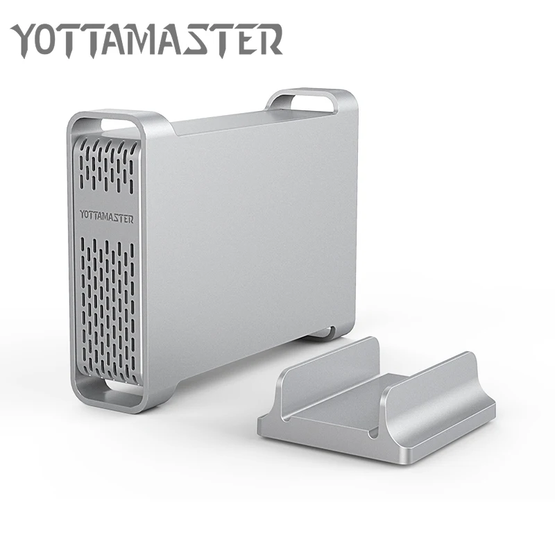 Yottamaster высококлассная док-станция для HDD type-C to SATA 2,5 дюймов алюминиевый чехол для жесткого диска корпус для жесткого диска поддержка UASP 4 ТБ