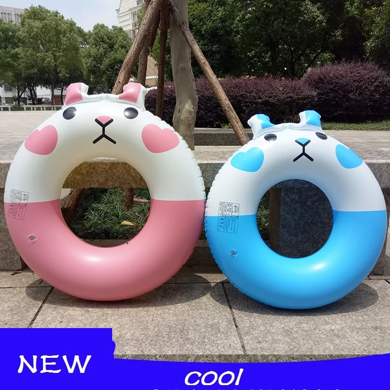 Высококачественное Надувное плавательное кольцо для детей счастливый Медведь