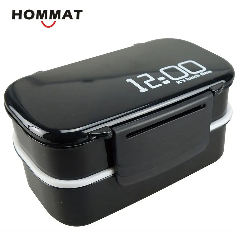 2 слоя японский бенто коробка Ланч бокс контейнер для еды дети Пикник школьных