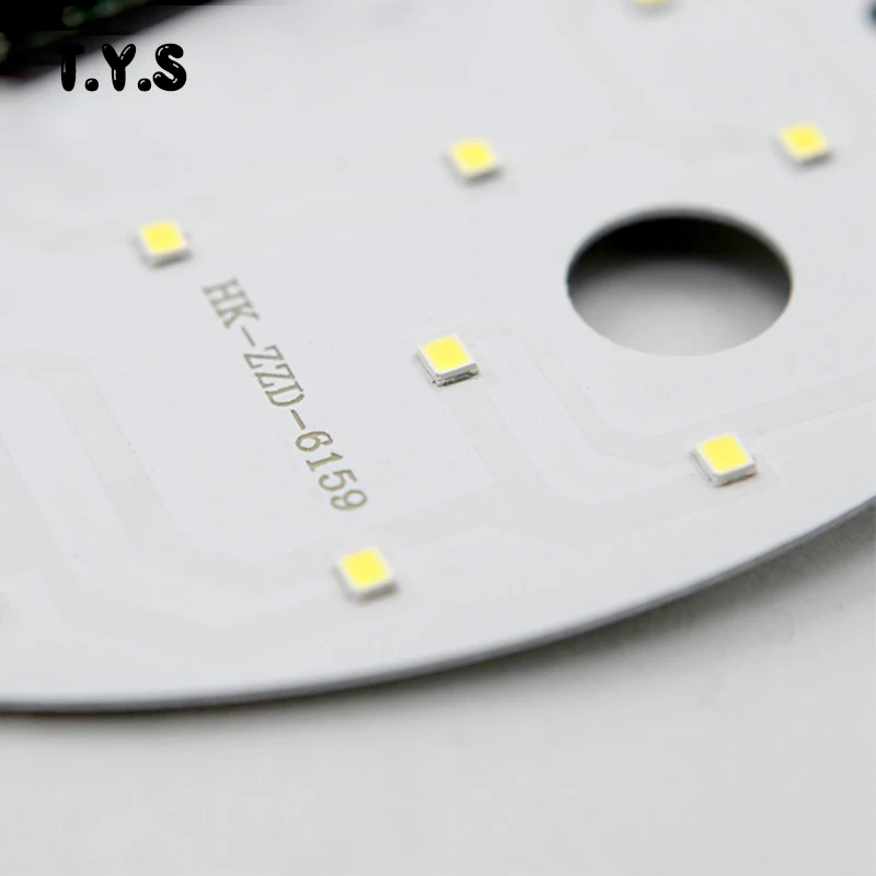 Светодиодный светильник 12 Вт 18 24 SMD 2835 220 В панельный современный потолочный