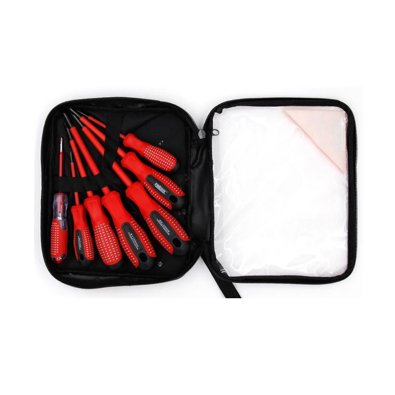 7 in one manual multifunction screwdriver set with a word of cross insulated electrician Hand tools | Инструменты