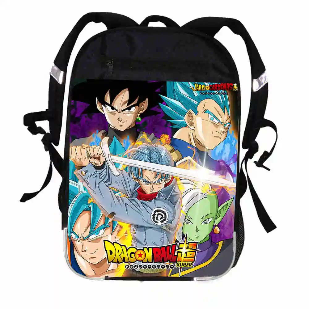 Черный Сон Гоку Вегета torankusu Dragon Ball Супер Saiyan рюкзак Для женщин мужчин