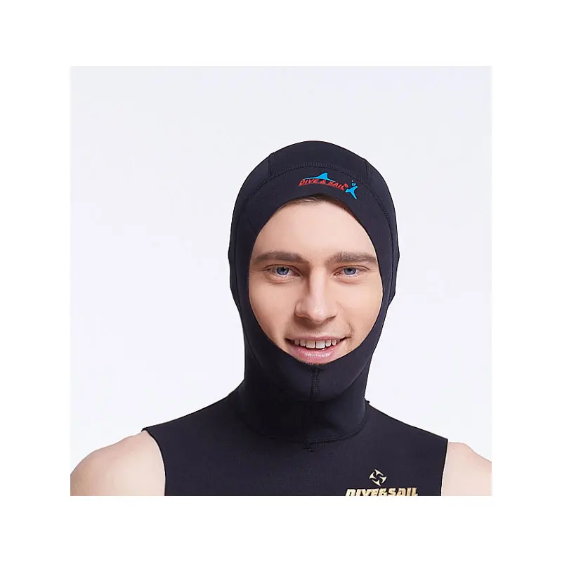 Неопреновая куртка 3 мм гидрокостюм верхняя черная передняя молния для