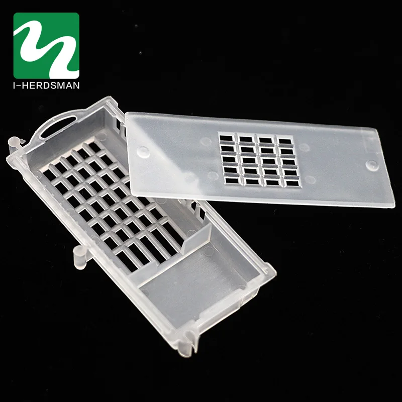 30 шт. королевская клетка пчелы белый пчеловод пчела прозрачная королева клетки