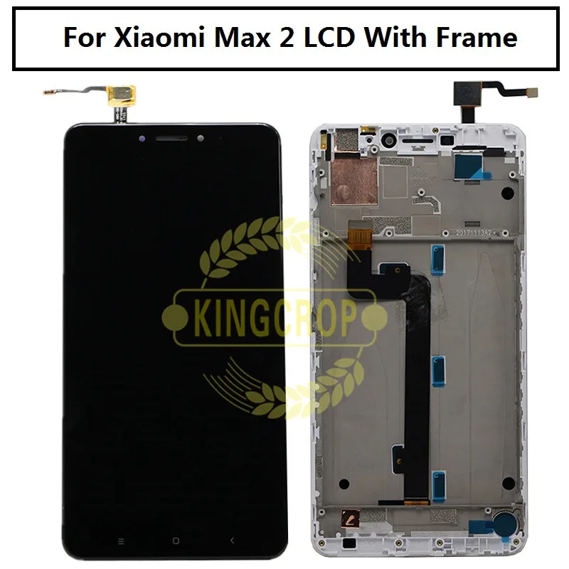 Xiaomi Mi Max lcd дисплей кодирующий преобразователь сенсорного экрана в сборе для Xiaomi Mi Max 2 lcd Max2 Max 3 замена экрана черный белый