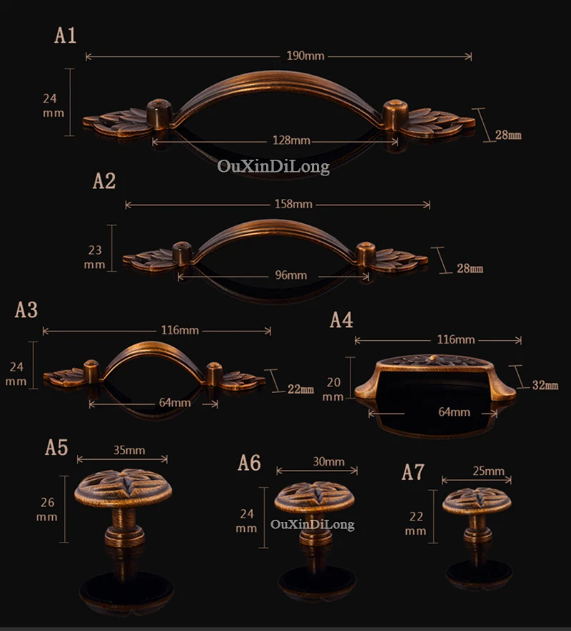 10 шт. мебельные ручки из цинкового сплава в европейском стиле|door handles and knobs|handles