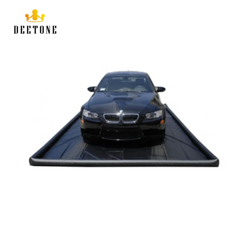 Лидер продаж прочные переносные надувные коврики из ПВХ для мытья автомобиля