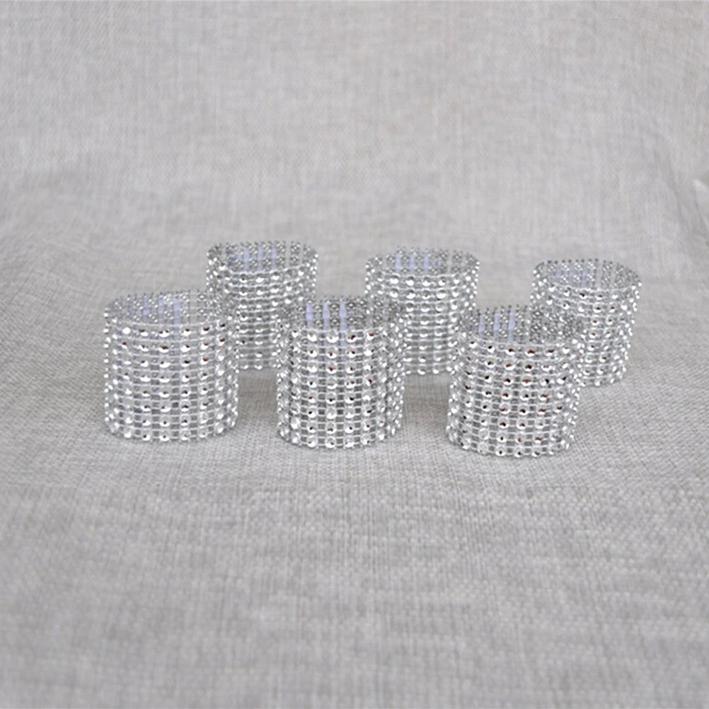 Сетка с блестящими стразами и отделкой упаковка торт подсвечник вазы ролл Тюль