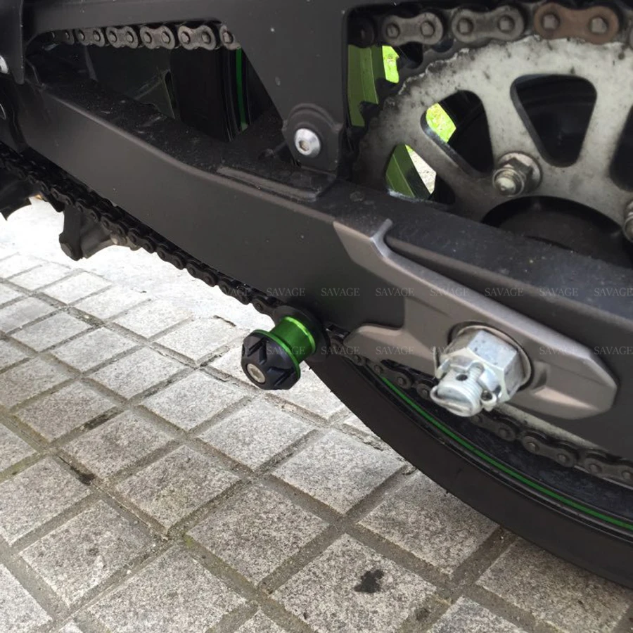 Swingarm Катушки слайдер винт для KAWASAKI Z650 Z800 Z900 Z1000 Z1000SX NINJA 650/ZX6R/ZX10R Z 650/800/900/1000 ZX 6R 8