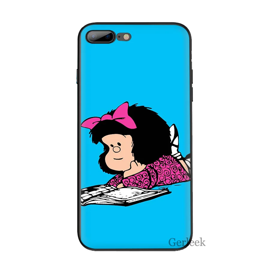 Чехол для телефона Mafalda DIY красивый чехол iPhone 6 6S 5 5S SE XR X XS MAX 8 7 Plus | Мобильные