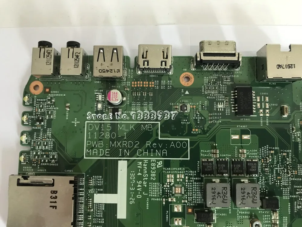 CN 0WCP0C WCP0C для DELL VOSTRO 2520 V2520 материнская плата ноутбука SLJ8F DV15 11280 1 MXRD2