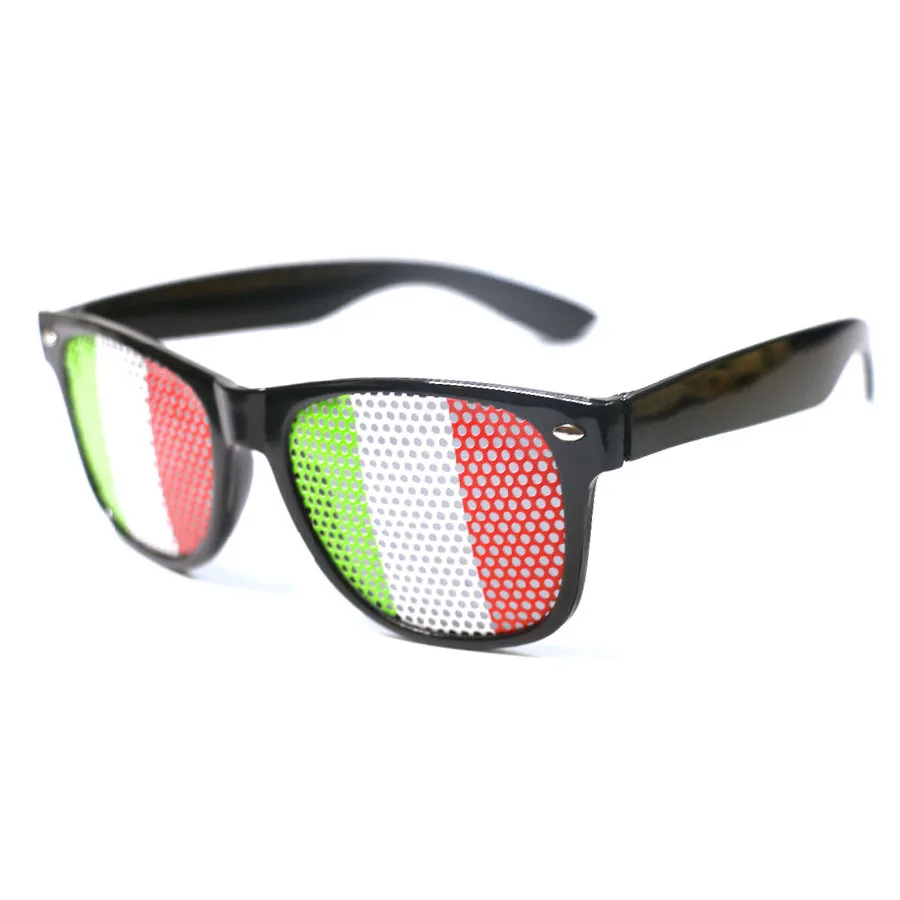 Fashion National Flag Party Glasses Sticker with Hole Adult Costume Accessory for Day and Supplies Decoration | Дом и сад