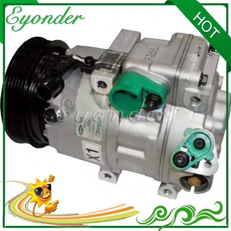 Компрессор кондиционера для KIA MAGENTIS Hyundai Santa Fe 2 7 SONATA NF 4 0 97701 2B251 3K220 2B200|air conditioning
