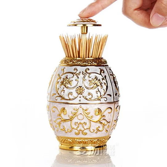 Креативный портативный держатель для зубочисток в форме яйца отеля