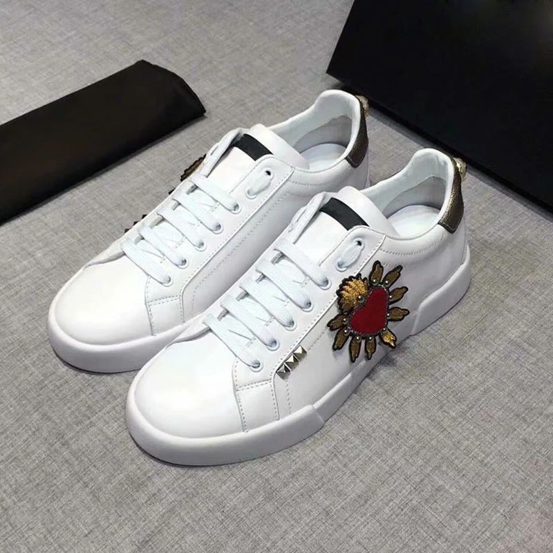 Унисекс Вышивка кроссовки мужские мокасины Повседневная обувь Super Star Zapatilla Stan