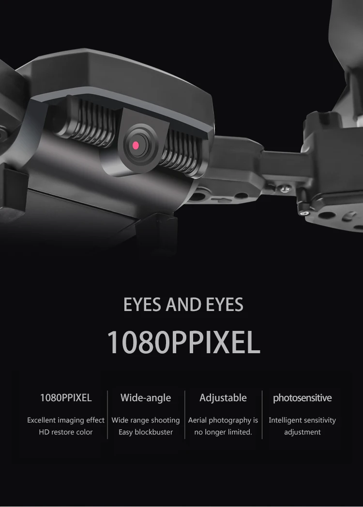 Радиоуправляемый Дрон с камерой HD 1080P Радиоуправляемый квадрокоптер FPV 5 Мп складной Wifi Радиоуправляемый вертолет долговечный самолет игрушки для детей