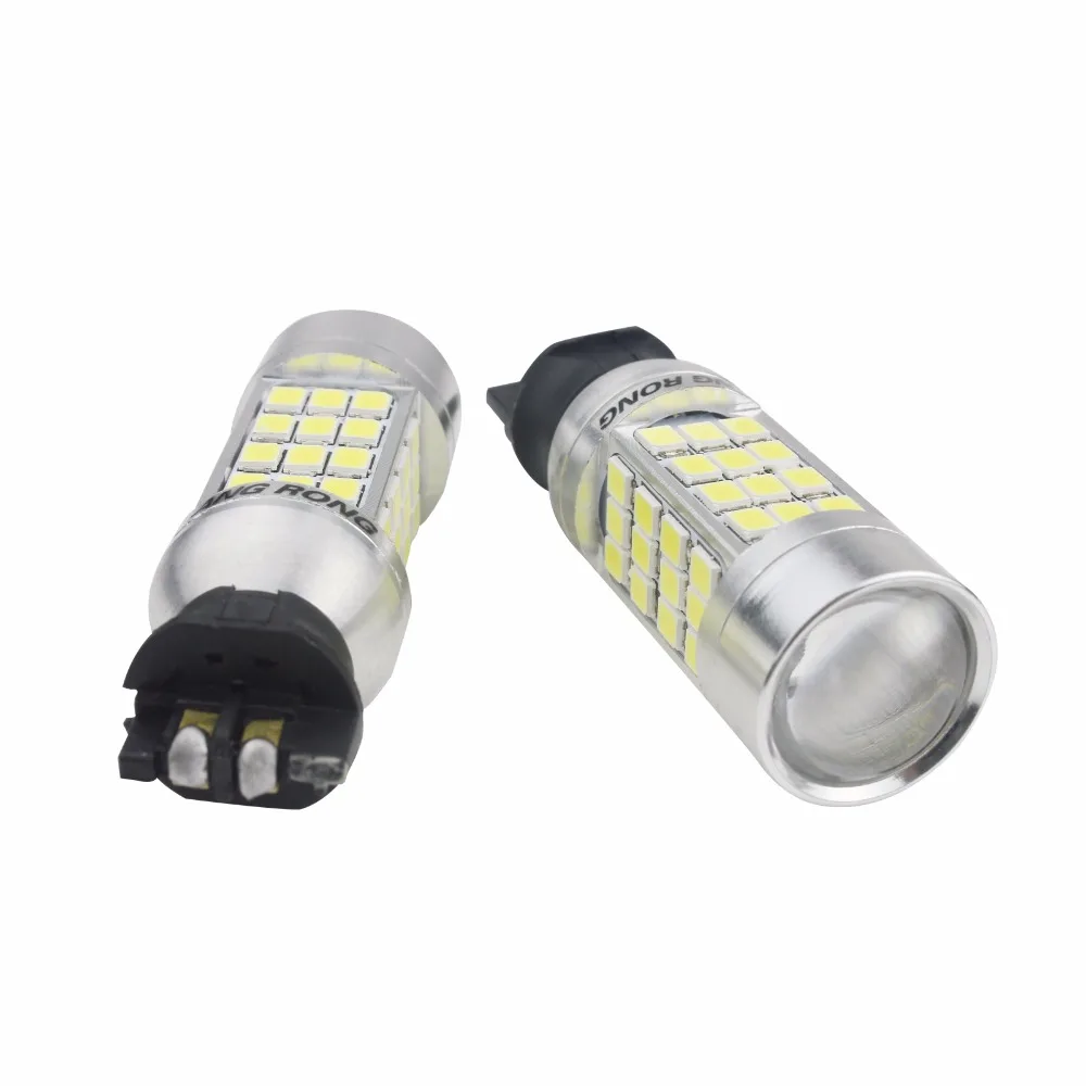 ANGRONG 2x45 Вт Canbus PW24W PWY24W Светодиодная лампа указателя поворота DRL для Mercedes Ford Fusion Audi