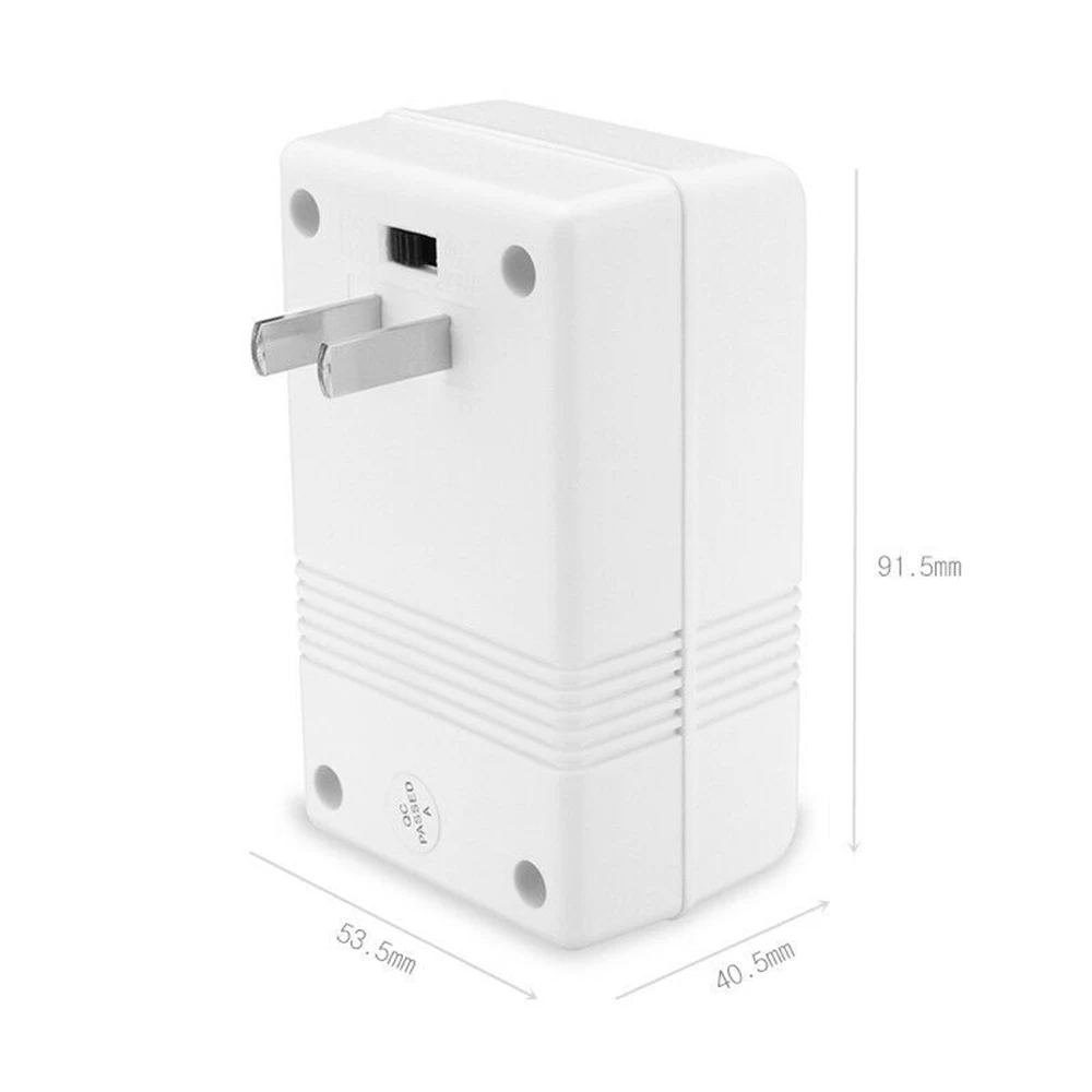 S12 AC 110V до 220V 100W шаг вверх и вниз двойной трансформатор преобразователя Напряжения