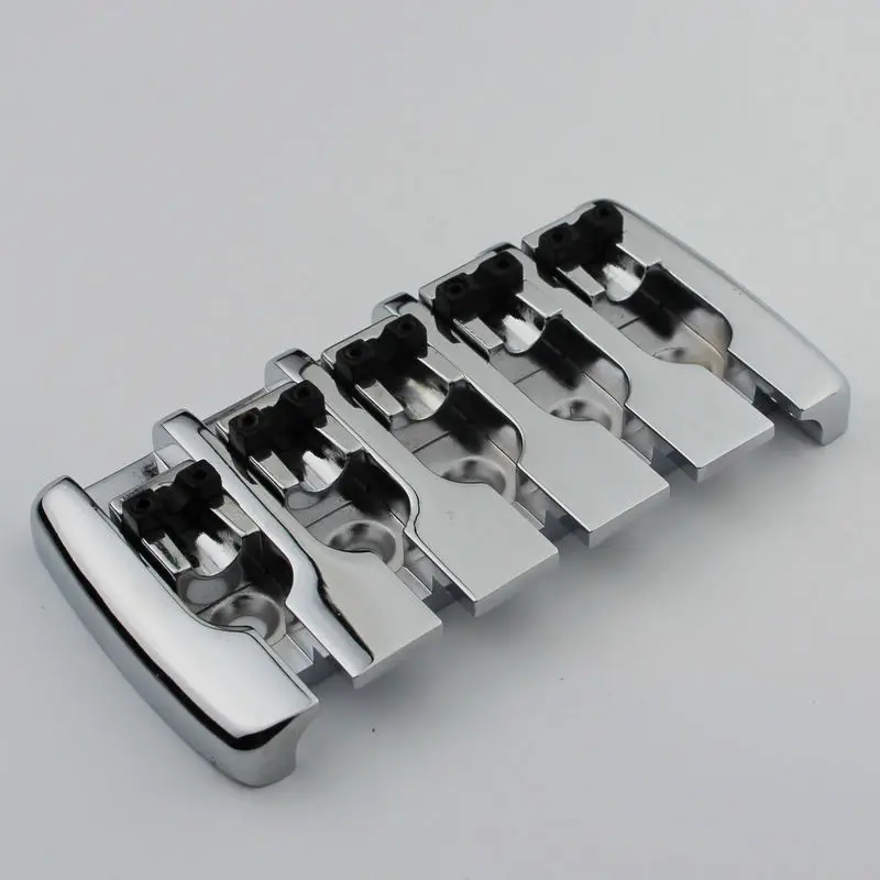 Chrome 5 String Chunky Electric JZ /Precision Bass Guitar Bridge - BB002 | Спорт и развлечения