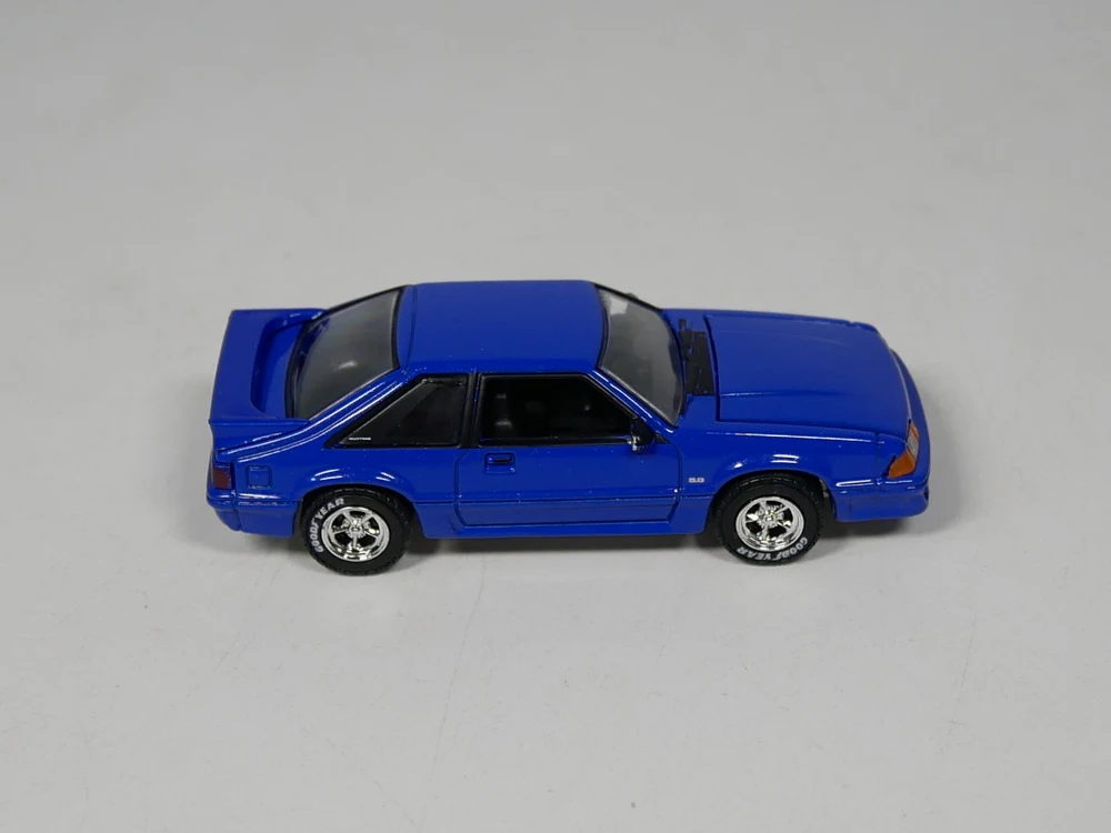 Авто ИНН-Greenlight 1: 64 1991 Ford Mustang литья под давлением модель автомобиля