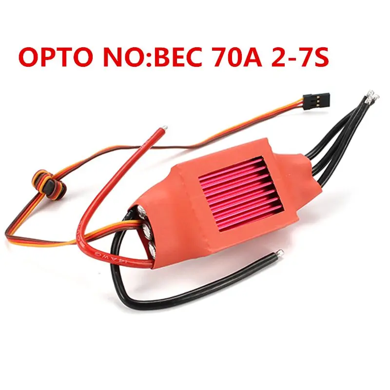Красный кирпич 10A/50A/60A/100A/125A ESC бесщеточный ESC BEC/UBEC/OPTO/NO BEC для радиоуправляемого дрона квадрокоптера запасные части Аксессуары