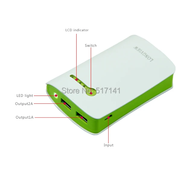 free shipping good quality promotional gift items rohs power bank 7800mah for mobile phone | Мобильные телефоны и