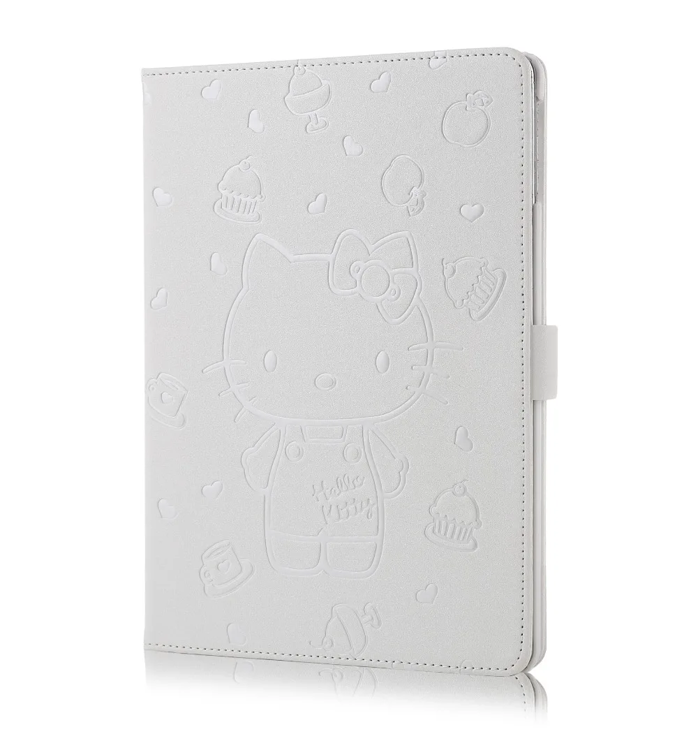 Мягкий чехол для iPad из искусственной кожи Hello Kitty Cat новинка 9 7 2017 2018 A1822 A1893 умный