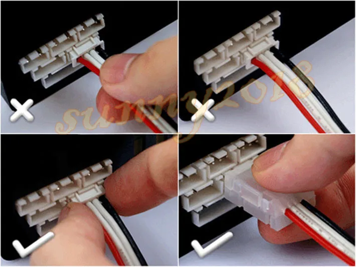 10 шт. (2S 3S 4S 6 S) RC LiPo батарея AB зажим Пряжка баланс разъем протектор | Электроника