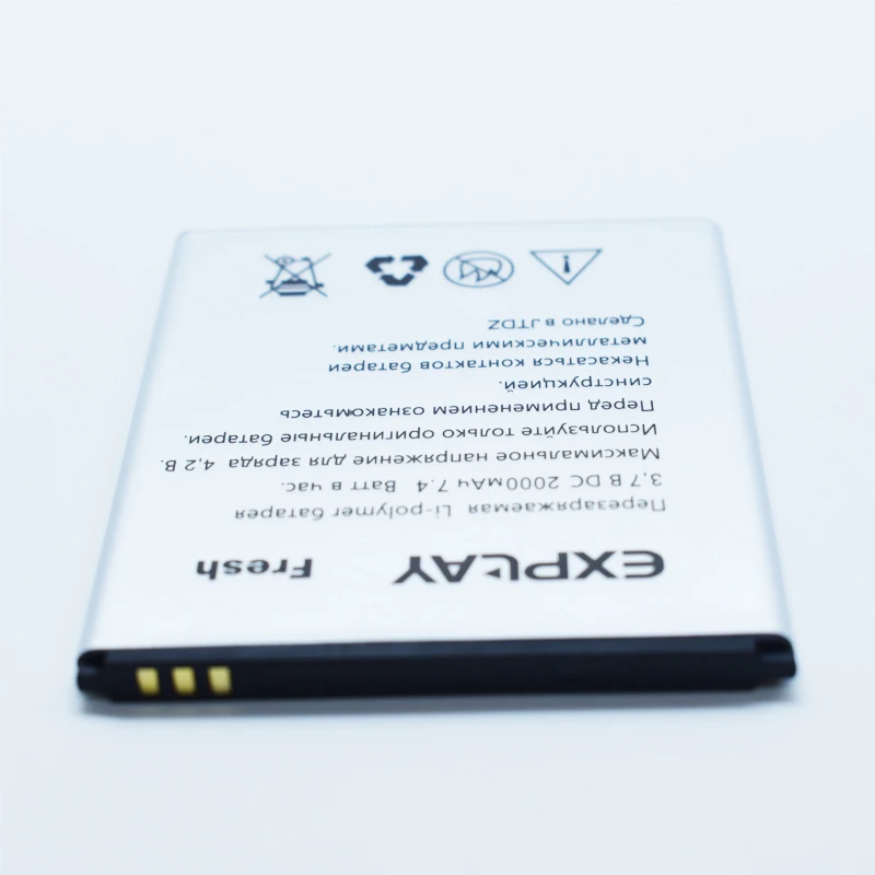Hekiy 2019 New High Quality Battery For Explay Fresh 3.7V 2000mAh 7.4Wh Mobile Phone Bateria Rechargeable Accumulator In stock |
