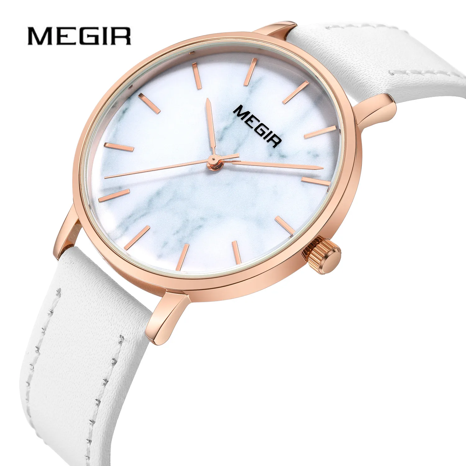 

MEGIR Women Watches Top Brand Luxury Watch Fashion Women's Watches Ultra-thin Ladies Watch Women Casual Clock Relogio Feminino