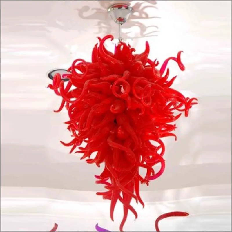 

North Europe LED Creative Modo DNA Blown Murano Glass Ceiling Lights Chihuly Style Chain Chandelier Lighting ans Pendant Lamps