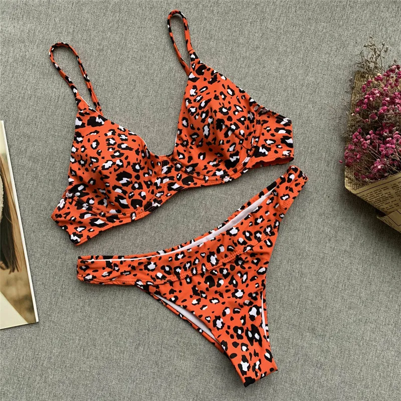 

2019 Women Swimsuit Bandage Push-up Padded Bikini Set Swimwear Swimsuit Bathing Suit Sexy New Hot 2019 stroj kapielowe damskie