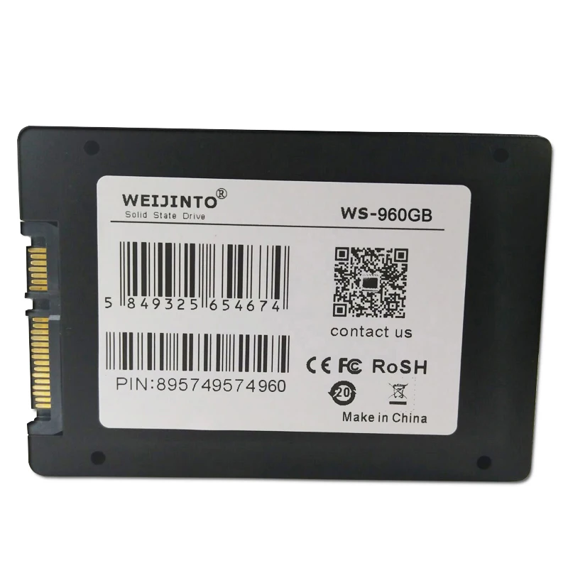 WEIJINTO 2 5 &quotSATAIII SATA3 SSD 120 ГБ 128 240 480 360 гб 960 твердотельный жесткий диск для
