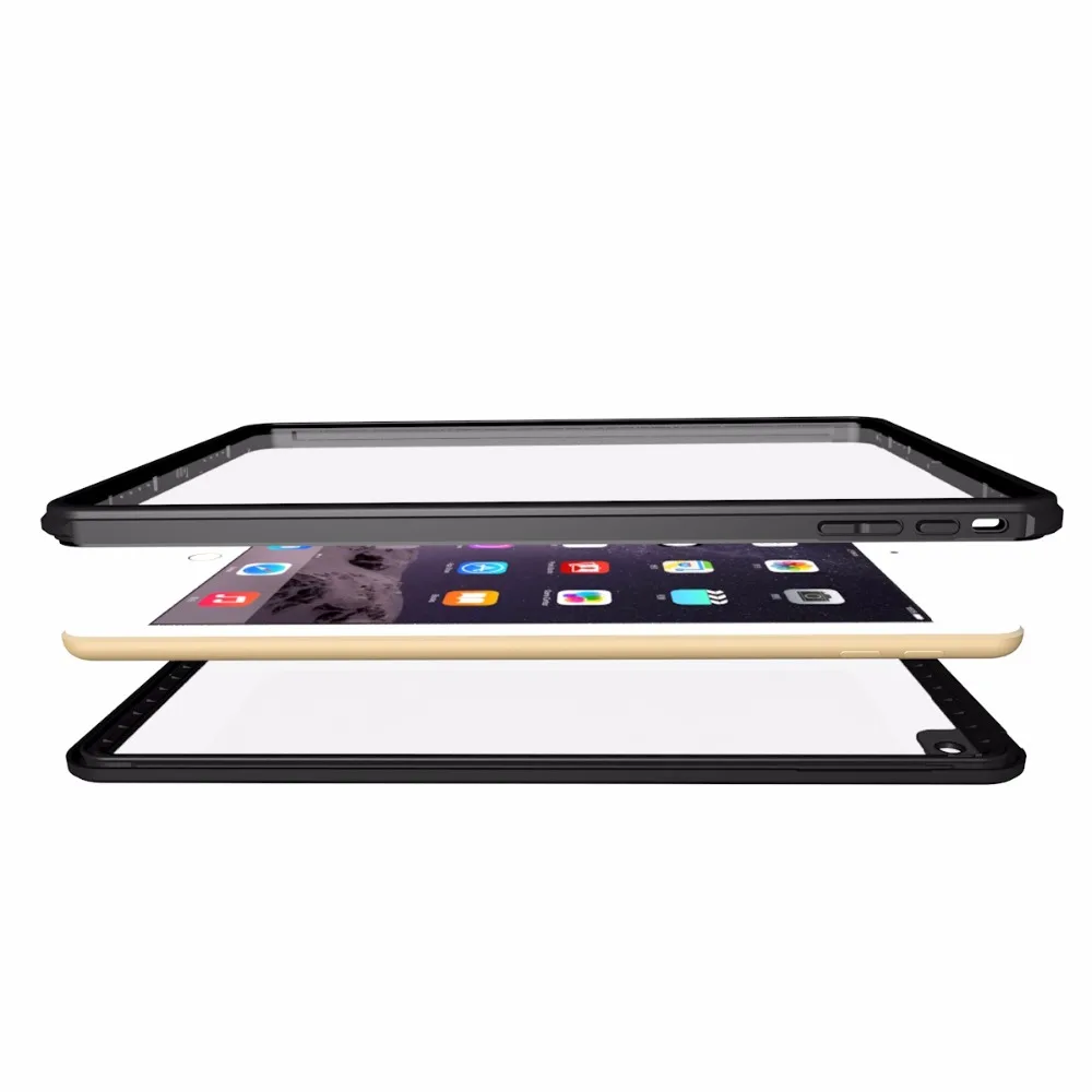 Полностью герметичный водонепроницаемый чехол для iPad Air 2 водостойкий