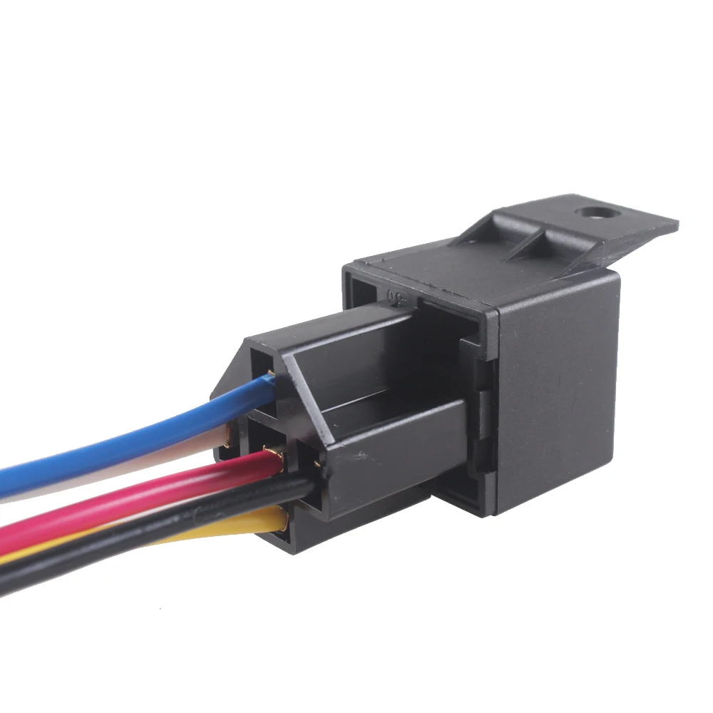 Реле и гнездо EE 5 контактов 12 в пост. Тока 40 А