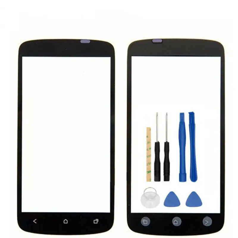 New High Quality Black Touch Screen Panel Digitizer Glass Lens Replacement Parts For HTC ONE S Z520e | Mobile Phone