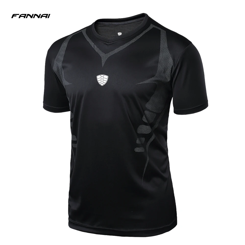 Футболка мужская спортивная с коротким рукавом быстросохнущая|fitness men top|running