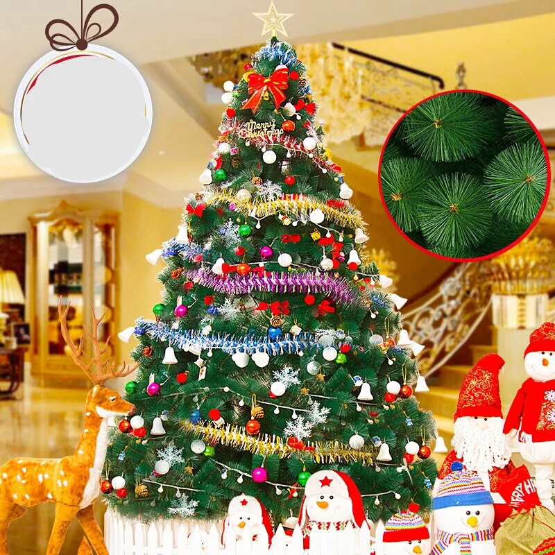 Новогодние ёлки праздничные вечерние поставки kerstboom arbol de navidad sapin de noel 180 см/210 см/240/300 см рождественской елки