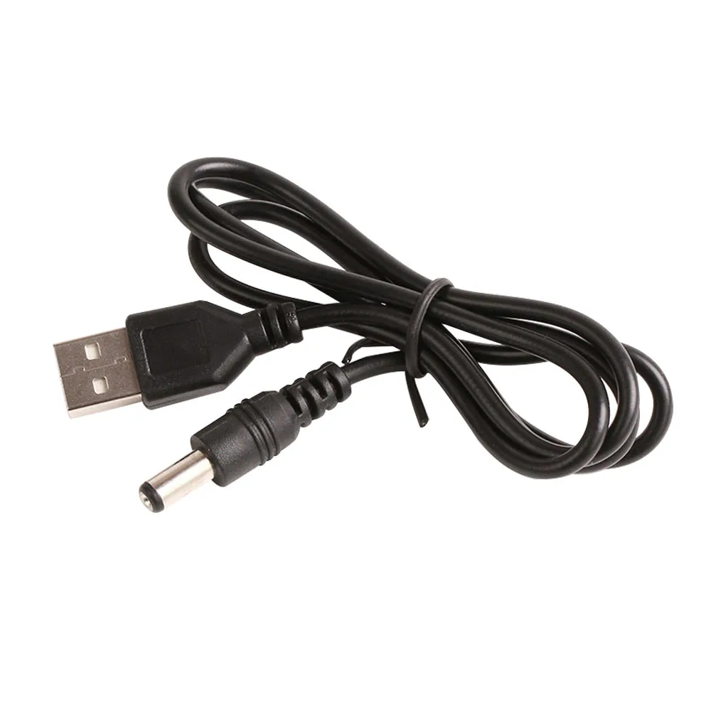 USB в DC5.5 DC зарядный электронный кабель Линия электронные аксессуары 5 5*2 1 мм медный